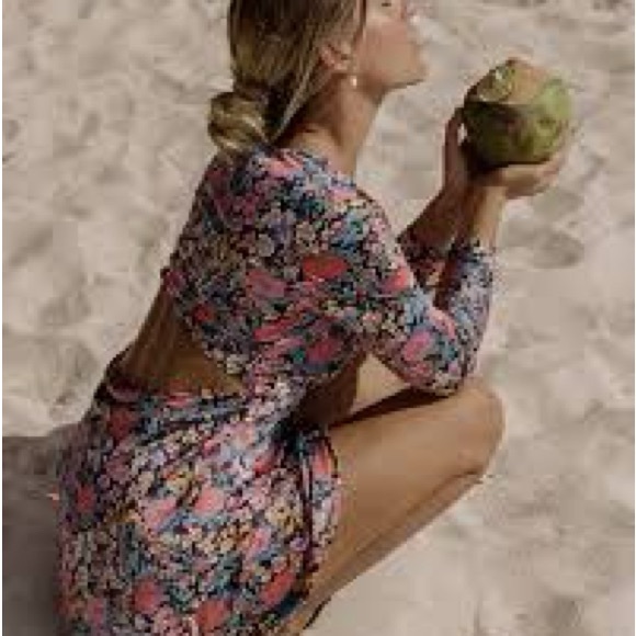 Spell Designs Last Drinks Mini Dress Small NWOT 💙🩷 - Picture 5 of 11